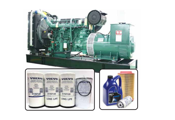 250 kVA to 650 kVA Volvo Penta generator price in Kerala