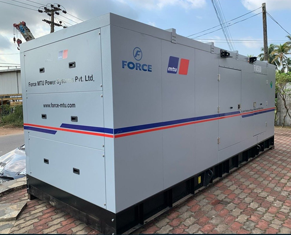Force MTU 450 kVA generator dealer in Kerala